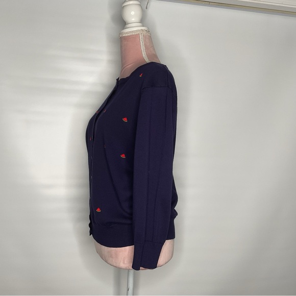 Cable‎ and gauge watermelon cardigan. Cute - Picture 4 of 9